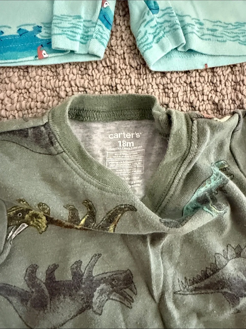18M CARTERS BOYS PAJAMA BUNDLE